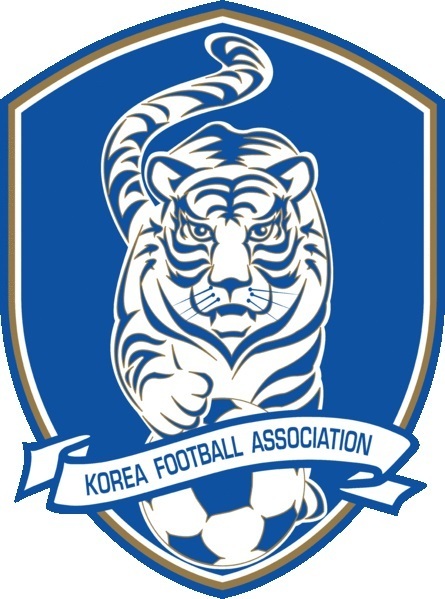 Il logo della nazionale di calcio della Corea del Sud