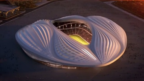 Qatar 2022: la struttura dello stadio Al Wakrah