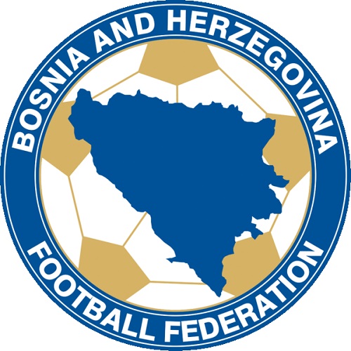 Il logo della nazionale della Bosnia ed Erzegovina
