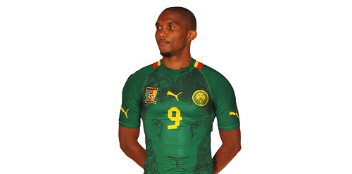 Eto'o è il campione più rappresentativo e il capitano della nazionale del Camerun