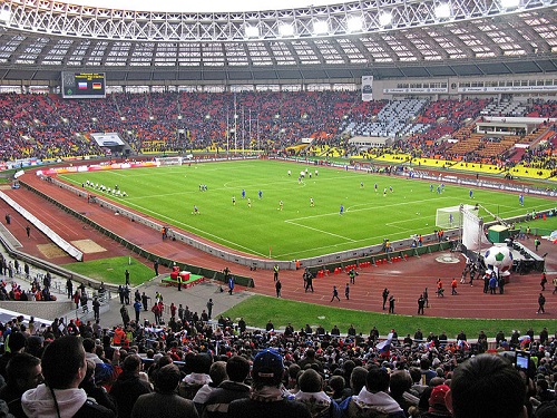 Lo stadio Luzhnki di Mosca