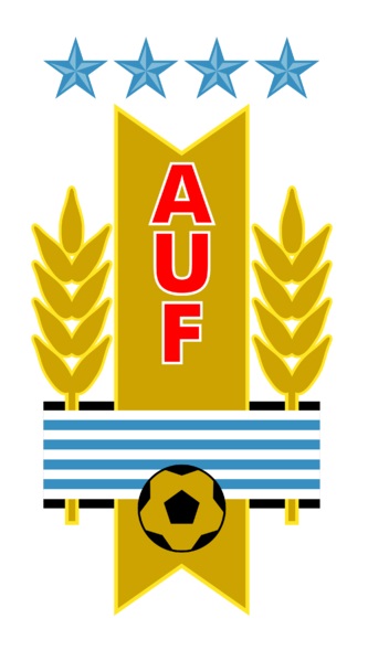 Il logo della nazionale di calcio dell'Uruguay